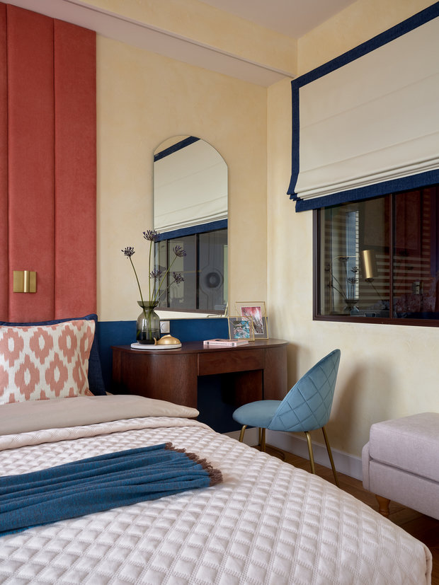 Фотография: Спальня в стиле Современный, Квартира, Проект недели, Москва, 4 и больше, Более 90 метров, Евгения Ивлиева – фото на INMYROOM