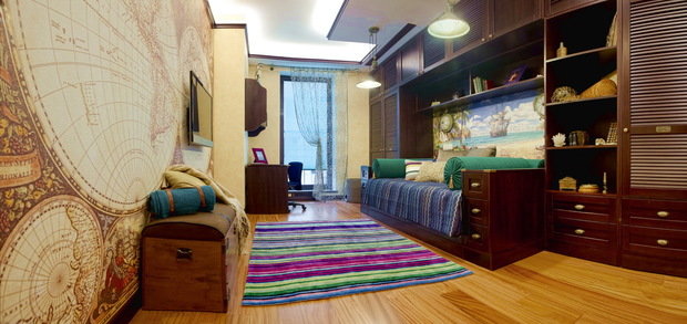 Фотография: Детская в стиле Прованс и Кантри, Квартира, Дома и квартиры, Ар-деко, Неоклассика – фото на INMYROOM