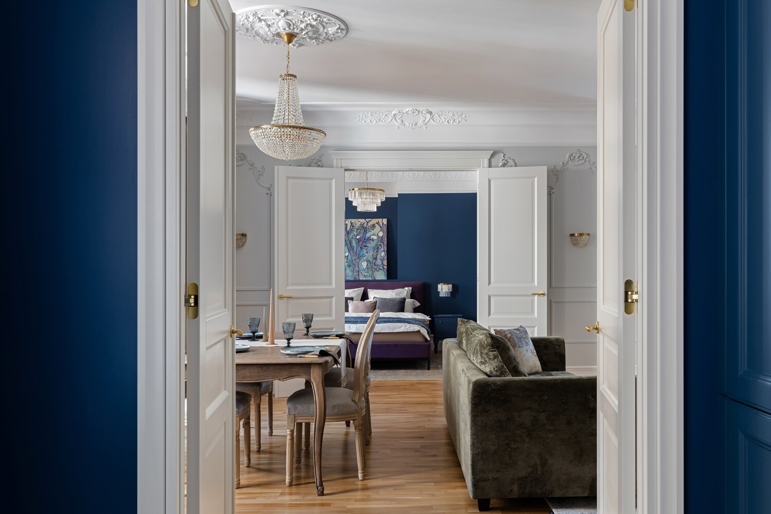 Фотография: Гостиная в стиле Классический, Эклектика, Квартира, Проект недели, Санкт-Петербург, 3 комнаты, Более 90 метров, Ольга Слугина – фото на INMYROOM Фотография: Гостиная в стиле Классический, Эклектика, Квартира, Проект недели, Санкт-Петербург, 3 комнаты, Более 90 метров, Ольга Слугина – фото на INMYROOM