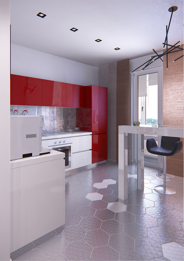 Фото из портфолио На пике брутальности – фотографии дизайна интерьеров на INMYROOM