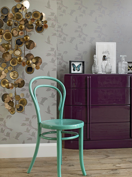 Фотография: Мебель и свет в стиле Прованс и Кантри, Эклектика, Декор интерьера, Декор дома, Обои, Стены – фото на INMYROOM