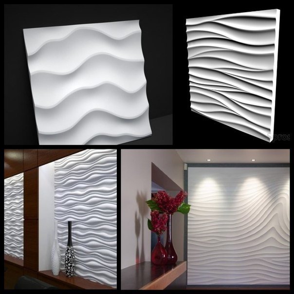 Фото из портфолио 3D гипсовые панели – фотографии дизайна интерьеров на InMyRoom.ru