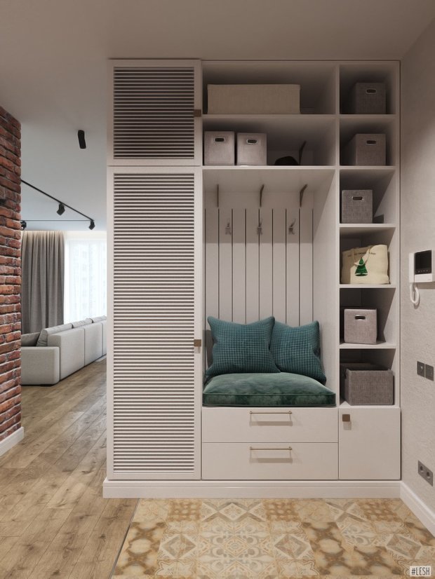 Фото из портфолио Residence — 88m | Лофт квартира в ЖК «Резиденс» – фотографии дизайна интерьеров на INMYROOM