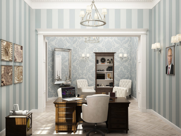 Фото из портфолио Кабинет  "Absolute" – фотографии дизайна интерьеров на INMYROOM