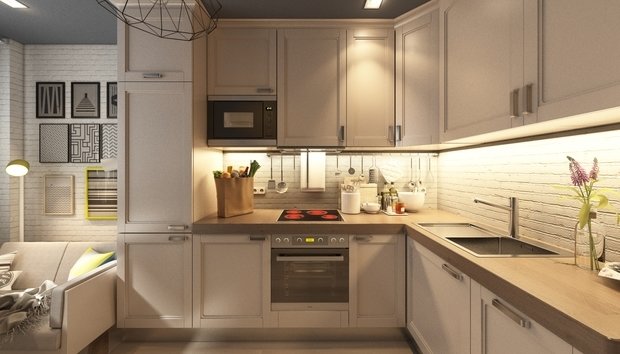 Фото из портфолио Дизайн кухни г.Санкт-Петербург – фотографии дизайна интерьеров на INMYROOM