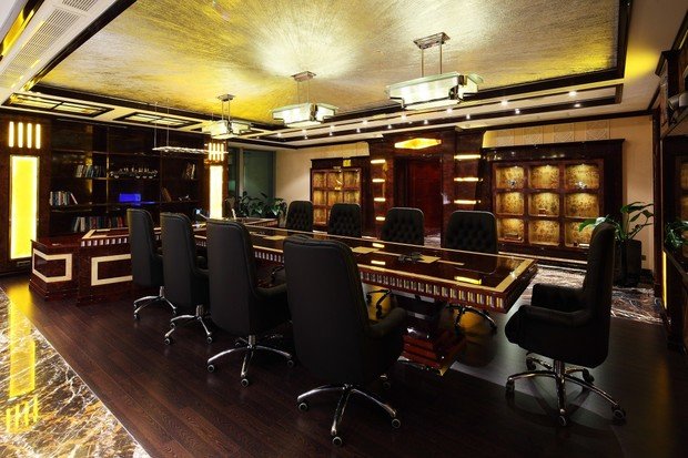 Фото из портфолио Офис в Москва-Сити – фотографии дизайна интерьеров на INMYROOM