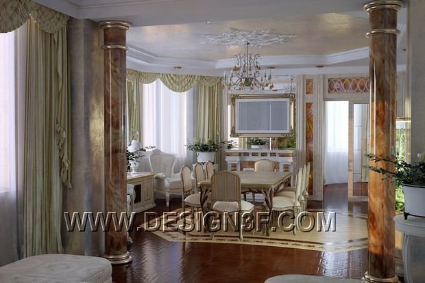 Фото из портфолио Дизайн интерьера. Наши проекты – фотографии дизайна интерьеров на InMyRoom.ru