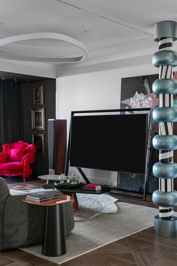 Фото из портфолио Dior. Квартира коллекционера – реализованный проект для состоявшейся семейной пары – фотографии дизайна интерьеров на INMYROOM