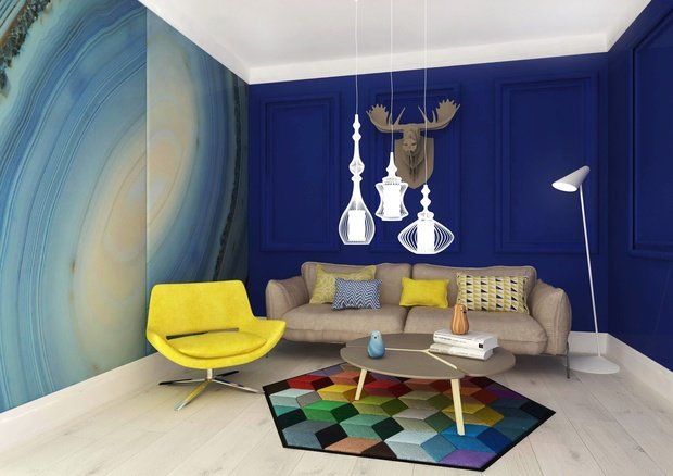 Фотография: Гостиная в стиле Современный, Эклектика – фото на INMYROOM