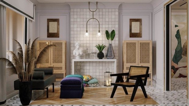 Фото из портфолио Фили 57м2 – фотографии дизайна интерьеров на INMYROOM