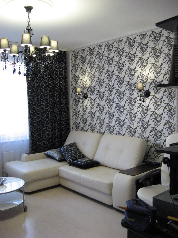 Фото из портфолио Черно белая квартира – фотографии дизайна интерьеров на INMYROOM