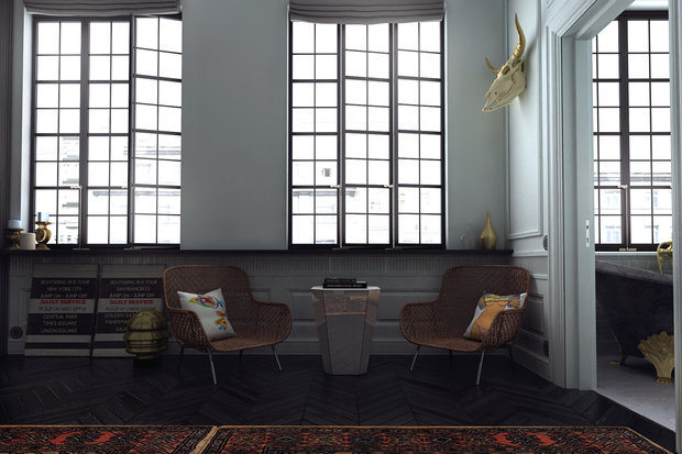 Фотография: Офис в стиле Эклектика, Квартира, Дома и квартиры, Проект недели – фото на INMYROOM