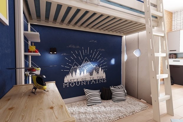 Фото из портфолио Солнечная детская – фотографии дизайна интерьеров на INMYROOM