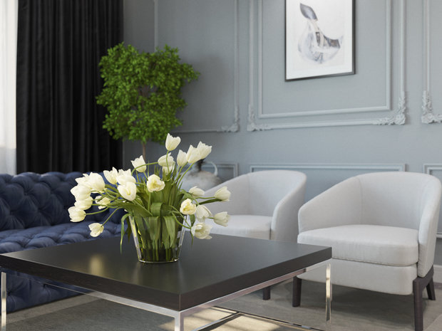 Фото из портфолио Взгляд на классику – фотографии дизайна интерьеров на INMYROOM