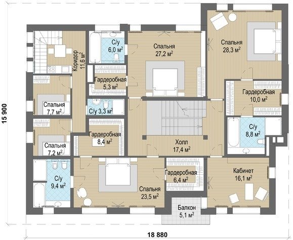 Фото из портфолио VESCONTI В ЭКО-СТИЛЕ  – фотографии дизайна интерьеров на INMYROOM
