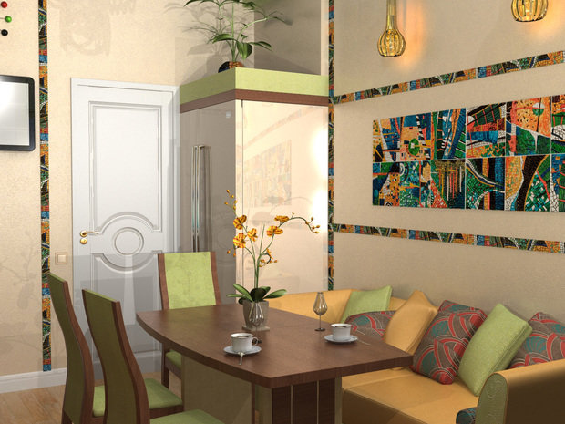 Фото из портфолио Дизайн квартиры 1 – фотографии дизайна интерьеров на INMYROOM