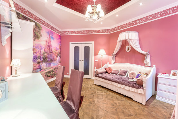 Фото из портфолио Розовая пастила – фотографии дизайна интерьеров на INMYROOM