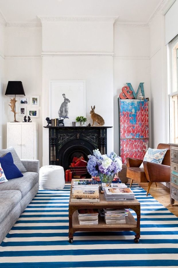 Фотография: Гостиная в стиле Прованс и Кантри, Скандинавский, Современный, Эклектика – фото на INMYROOM