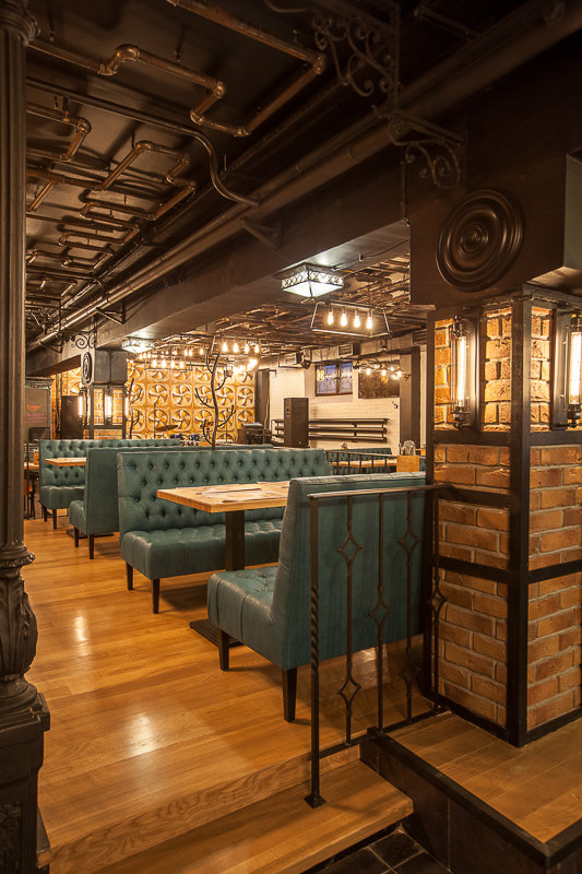 Фото из портфолио Ресторан "Закон Бернулли" – фотографии дизайна интерьеров на INMYROOM