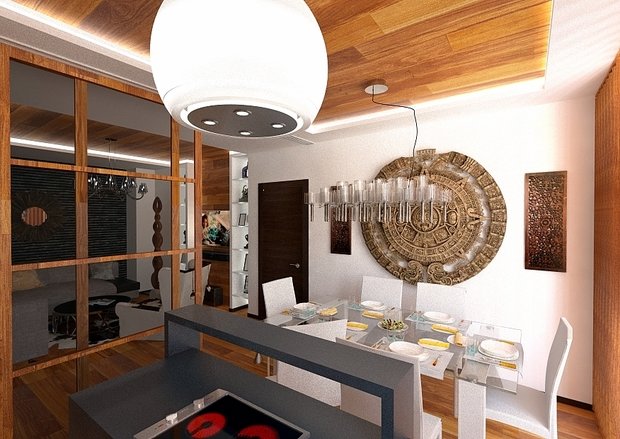 Фото из портфолио Квартира в духе контемпорари – фотографии дизайна интерьеров на INMYROOM