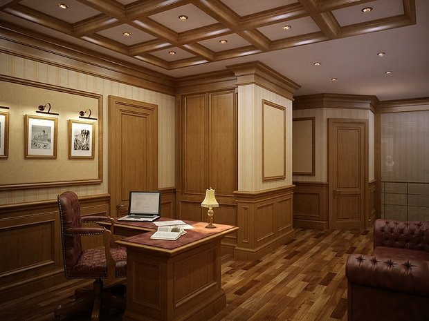 Фото из портфолио Офис юридической компании – фотографии дизайна интерьеров на INMYROOM