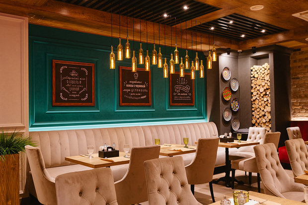 Фото из портфолио ресторан KINZA – фотографии дизайна интерьеров на INMYROOM