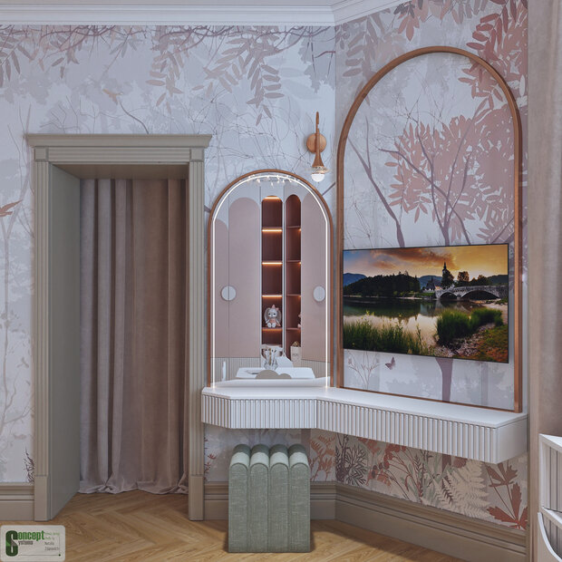 Фото из портфолио Проект дома  Урбан-вилла 2 этаж – фотографии дизайна интерьеров на INMYROOM