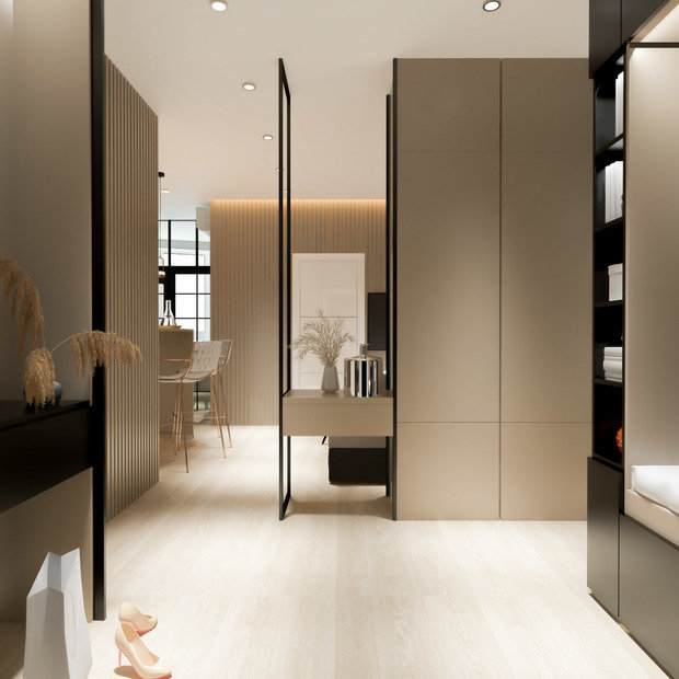 Фото из портфолио Квартира 58 кв.м – фотографии дизайна интерьеров на INMYROOM