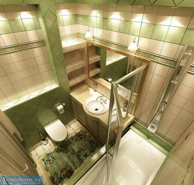 Фото из портфолио Трехкомнатная квартира 70 кв. м в классическом стиле – фотографии дизайна интерьеров на INMYROOM