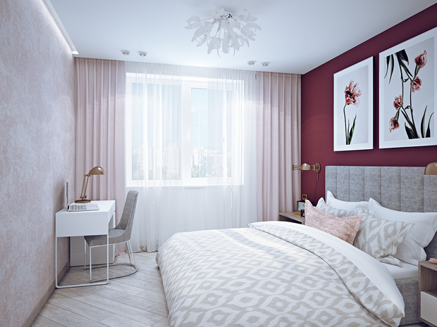 Фото из портфолио ЖК Заельцовский 52м2 – фотографии дизайна интерьеров на INMYROOM
