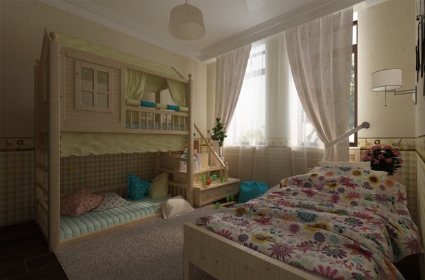 Фото из портфолио Идеи для Детских комнат – фотографии дизайна интерьеров на INMYROOM