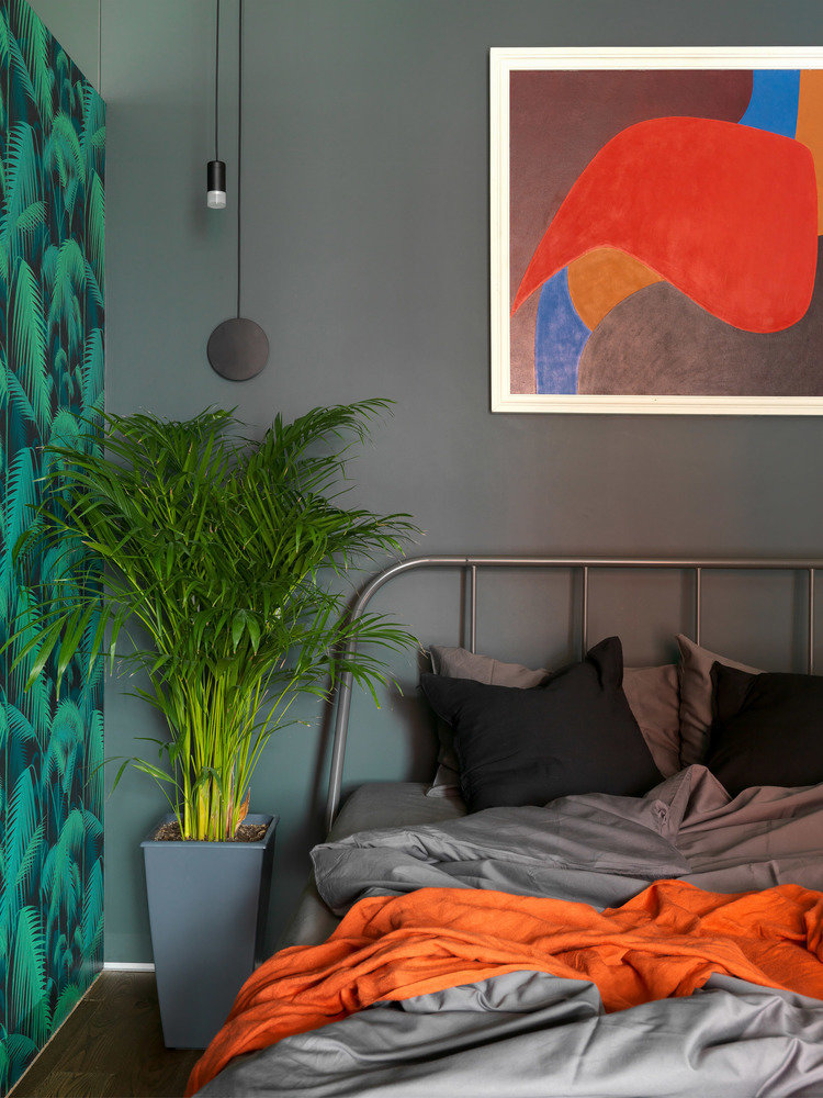 Фотография: Спальня в стиле Лофт, Современный, Квартира, Проект дня, Московская область, Монолитный дом, 2 комнаты, 40-60 метров, ЖК «Голландский квартал», Дмитрий Коротецкий, Виктория Коротецкая – фото на INMYROOM Фотография: Спальня в стиле Лофт, Современный, Квартира, Проект дня, Московская область, Монолитный дом, 2 комнаты, 40-60 метров, ЖК «Голландский квартал», Дмитрий Коротецкий, Виктория Коротецкая – фото на INMYROOM