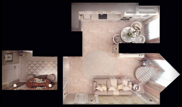 Фото из портфолио Классика – фотографии дизайна интерьеров на INMYROOM