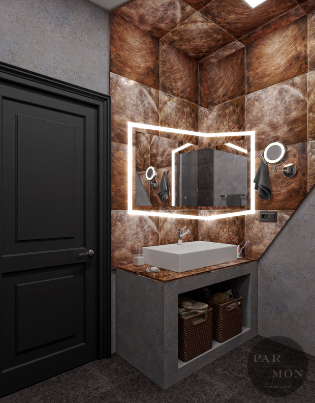 Фото из портфолио Нежный Brutal – фотографии дизайна интерьеров на INMYROOM