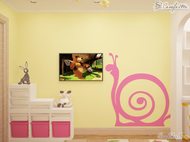 Фото из портфолио Детская – фотографии дизайна интерьеров на INMYROOM