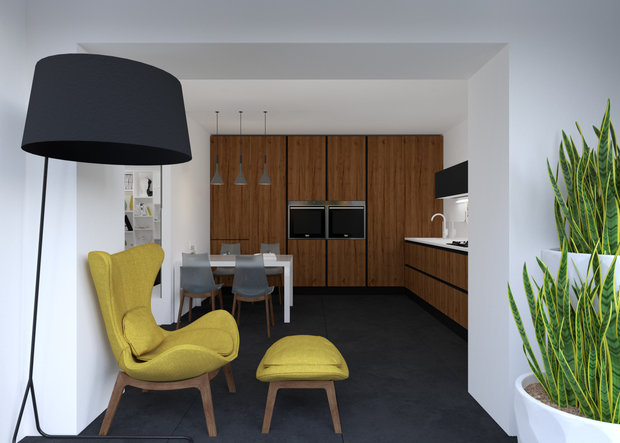 Фото из портфолио Квартира для байкера – фотографии дизайна интерьеров на INMYROOM