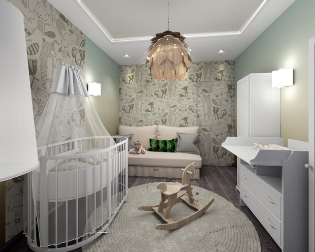 Фото из портфолио квартира для молодой семьи – фотографии дизайна интерьеров на INMYROOM