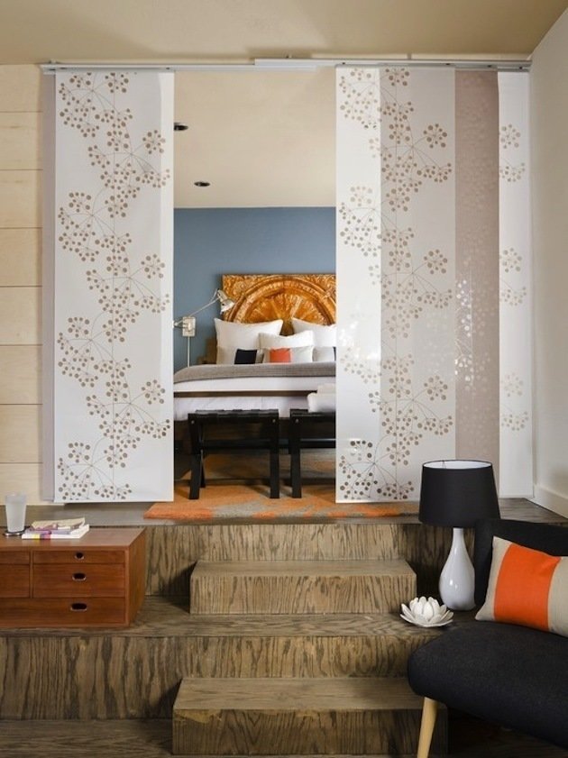 Фотография: Спальня в стиле Восточный, Малогабаритная квартира, Квартира, Дома и квартиры – фото на INMYROOM Фотография: Спальня в стиле Восточный, Малогабаритная квартира, Квартира, Дома и квартиры – фото на INMYROOM