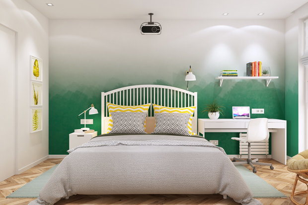 Фотография: Спальня в стиле Современный, Квартира, Проект недели, Эко, Беларусь, Минск, Блочный дом, 3 комнаты, 60-90 метров, Виктория Зазнова – фото на INMYROOM