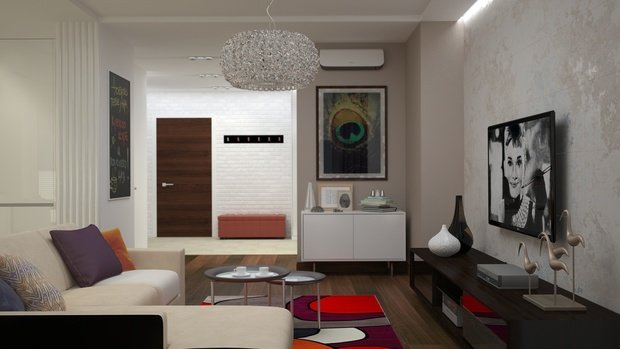 Фото из портфолио Квартира для молодой девушки – фотографии дизайна интерьеров на INMYROOM