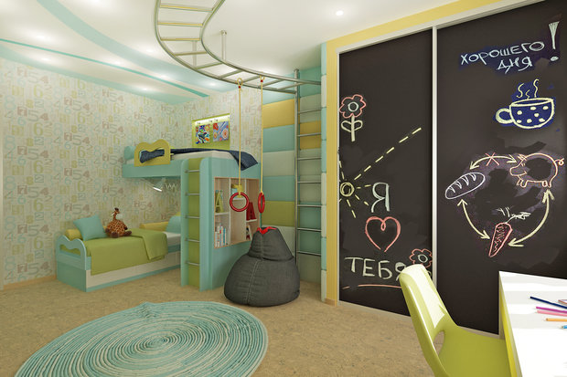 Фото из портфолио Квартира для молодой семейной пары с ребёнком в г. Екатеринбург – фотографии дизайна интерьеров на INMYROOM