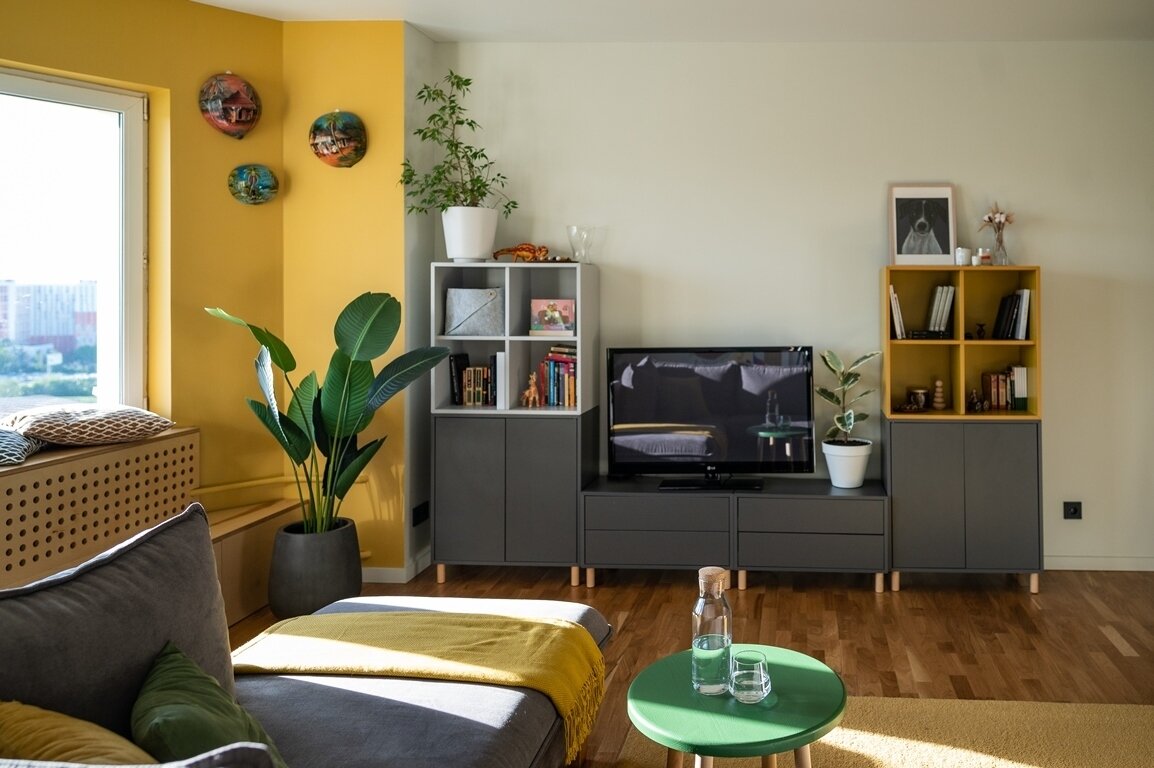 Фотография: Гостиная в стиле Скандинавский, Современный, Квартира, Проект недели, 3 комнаты, 60-90 метров, Новоивановское, Татьяна Пестова – фото на INMYROOM Фотография: Гостиная в стиле Скандинавский, Современный, Квартира, Проект недели, 3 комнаты, 60-90 метров, Новоивановское, Татьяна Пестова – фото на INMYROOM