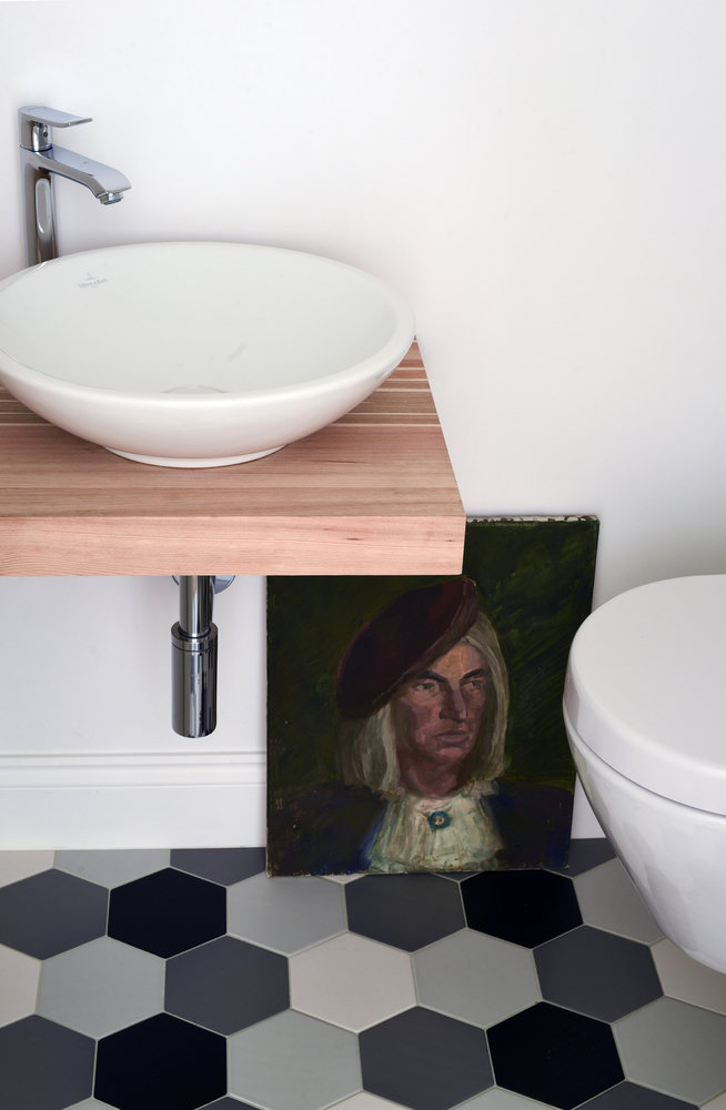 Фотография: Ванная в стиле Минимализм, Квартира, Проект недели, Новая Москва, Монолитный дом, 2 комнаты, 60-90 метров, Анна Эрман – фото на INMYROOM