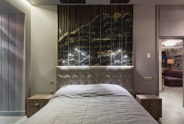 Фотография: Спальня в стиле Лофт, Квартира, Дома и квартиры, Проект недели, Москва – фото на INMYROOM