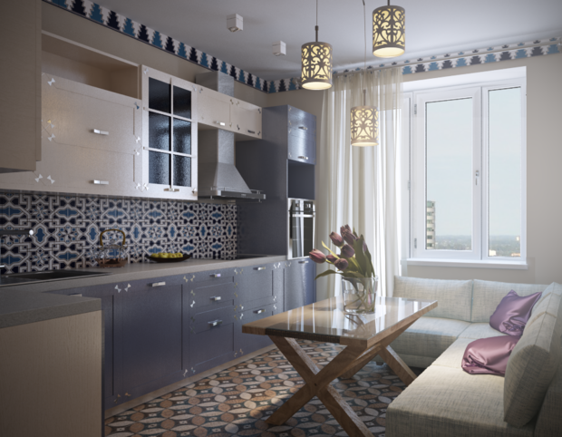 Фото из портфолио Кухня – фотографии дизайна интерьеров на INMYROOM