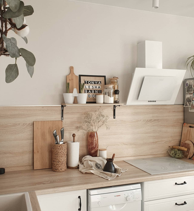 Фотография: Кухня и столовая в стиле Скандинавский, Ремонт на практике, Панельный дом – фото на INMYROOM