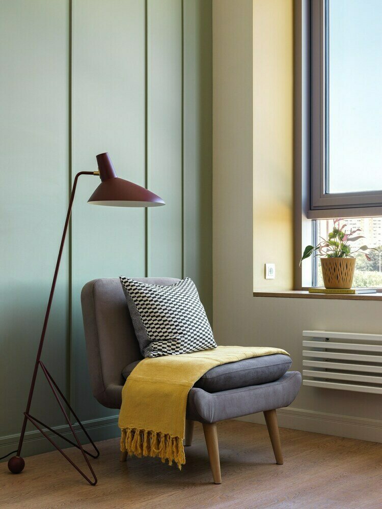 Фотография: Гостиная в стиле Современный, Скандинавский, Квартира, Проект недели, Москва, 2 комнаты, 40-60 метров, 60-90 метров, Монолитно-кирпичный, Анастасия Заркуа – фото на INMYROOM Фотография: Гостиная в стиле Современный, Скандинавский, Квартира, Проект недели, Москва, 2 комнаты, 40-60 метров, 60-90 метров, Монолитно-кирпичный, Анастасия Заркуа – фото на INMYROOM