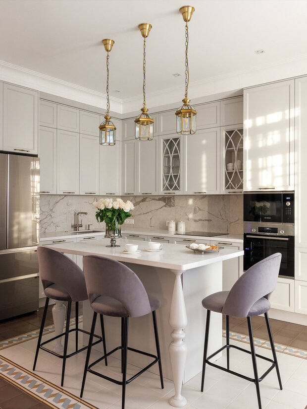 Фотография: Кухня и столовая в стиле Классический, Современный,  – фото на INMYROOM