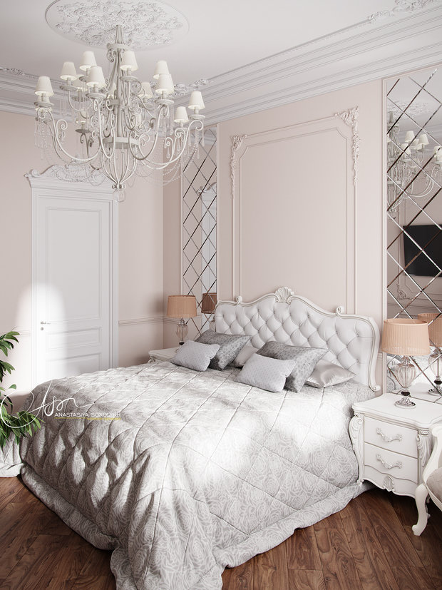Фото из портфолио Спальня в Сколково – фотографии дизайна интерьеров на INMYROOM