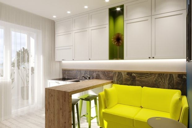 Фото из портфолио Жилые – фотографии дизайна интерьеров на INMYROOM